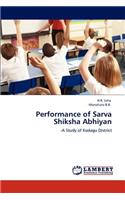 Performance of Sarva Shiksha Abhiyan