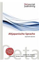 Altjapanische Sprache: (German)