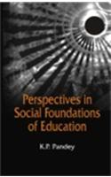 Perspectives in Social Foundations of Education