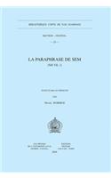 La Paraphrase de Sem (NH VII, 1)