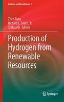 Production of Hydrogen from Renewable Resources