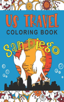 US Travel Coloring Book