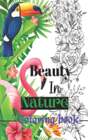 Beauty in nature coloring book