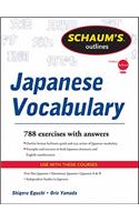 Schaum's Outline of Japanese Vocabulary