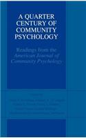 Quarter Century of Community Psychology