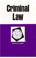Criminal Law in a Nutshell