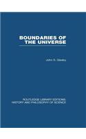 Boundaries of the Universe
