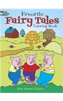 Favorite Fairy Tales Coloring Book