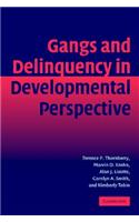 Gangs and Delinquency in Developmental Perspective