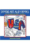 USA Coloring Art Book