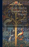 Quod fertur commentum Terenti