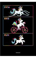 Swim Bike Run Notebook