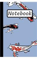 Notebook: Oriental Koi Fish / Japanese Carps / (6X9)