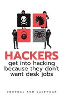 Hackers get into hacking because they don't want desk jobs