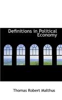 Definitions in Political Economy