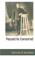 'Passed As Censored'