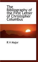 Bibliography of the First Letter of Christopher Columbus