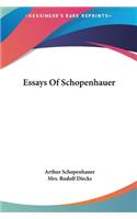 Essays Of Schopenhauer
