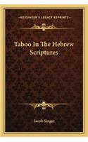 Taboo in the Hebrew Scriptures