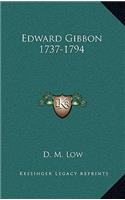 Edward Gibbon 1737-1794