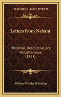 Letters from Nahant: Historical, Descriptive, and Miscellaneous (1848)