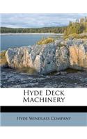 Hyde Deck Machinery