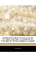 Articles on Windows CE Devices, Including