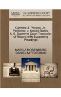 Carmine J. Persico, Jr., Petitioner, V. United States. U.S. Supreme Court Transcript of Record with Supporting Pleadings