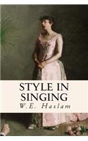 Style in Singing