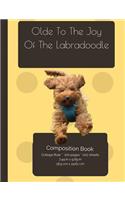 Labradoodle Joy Composition Notebook