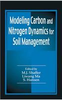 Modeling Carbon and Nitrogen Dynamics for Soil Management