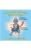 Harry the Hairless Wonder Dog in HARRY TAKES FIRST!