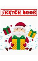 Sketch Book For Beginners Diy Christmas Gifts: Sketch Book Blank Notebook Kraft Sketching Paper Spiral Bound Coil For Sketchbooks - Boys - Blank # Supplies Size 8.5 X 11 Inches 110 Page Big Print