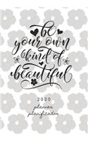 2020 Planner Planificador Monthly