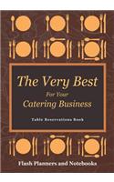 The Very Best For Your Catering Business Table Reservations Book