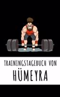 Trainingstagebuch von Hümeyra: Personalisierter Tagesplaner für dein Fitness- und Krafttraining im Fitnessstudio oder Zuhause