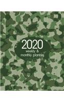 2020 Planner Weekly and Monthly: Calendar + Organizer - Inspirational Quotes - January 2020 through December 2020