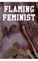 Flaming Feminist: Guitar Tab Notebook 6"x9" 120 Pages
