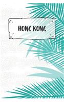 Hong Kong: Dotted Travel Diary Notebook or Journey Dotted Grid Journal - Holiday Trip Pocketbook for Men and Women with Dots