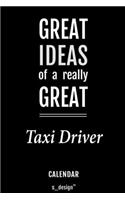 Calendar for Taxi Drivers / Taxi Driver