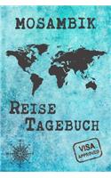 Mosambik Reise Tagebuch: Notizbuch liniert 120 Seiten - Reiseplaner zum Selberschreiben - Reisenotizbuch Abschiedsgeschenk Urlaubsplaner