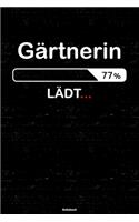 Gärtnerin Lädt... Notizbuch