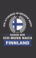 Finnland Notizbuch