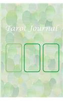 Tarot Journal: Weekly Three Card Spread Readings Journal