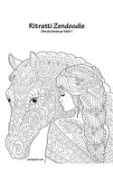 Ritratti Zendoodle Libro da Colorare per Adulti 1