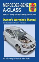 Mercedes-Benz A-Class Sept 12 - May 18 (62 to 18 reg) Petrol & Diesel Haynes Repair Manual