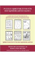 Arbeitsseiten für den Kindergarten (Puzzles Arbeitsblätter für den Kindergarten