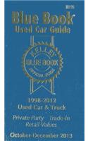 Kelley Blue Book Used Car Guide: Consumer Edition, 1998-2012 Models