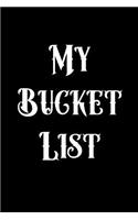 My Bucket List: Goal Setting Notebook