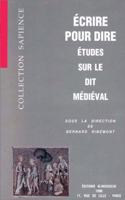 Ecrire Pour Dire